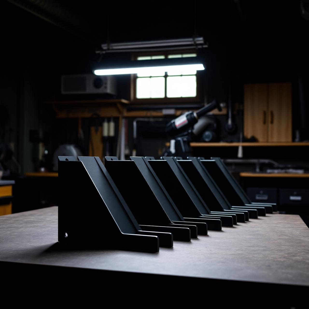 Matte Black Brackets